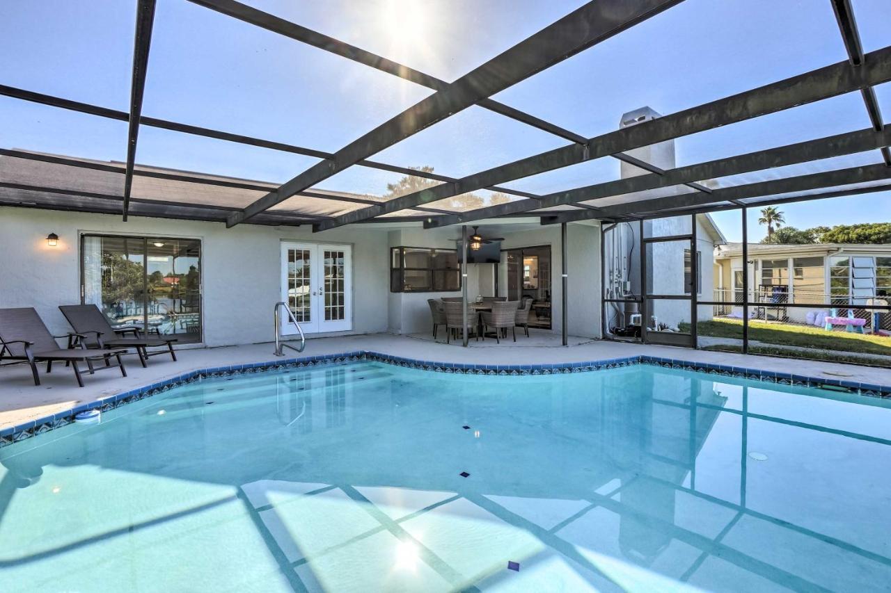 Waterfront Port Richey House With Heated Pool!别墅 外观 照片